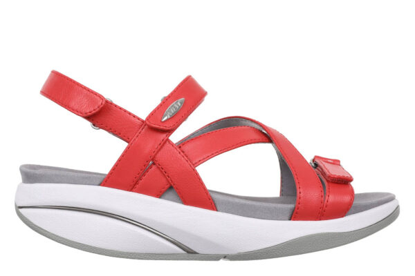SANDALIAS KIBURI ROJA MUJER